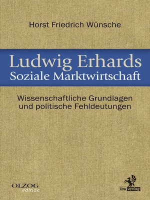 cover image of Ludwig Erhards Soziale Marktwirtschaft